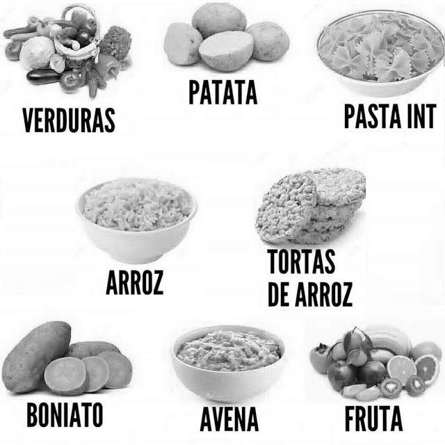 Ejemplos de los hidratos de carbono image 1