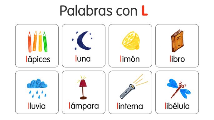 palabras con l