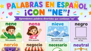 palabras con ne